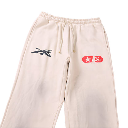 Hellstar Beige Sweatpants